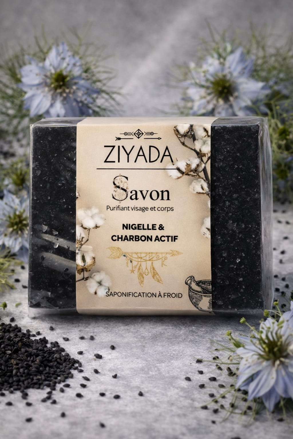 Savon Nigelle & Charbon Actif