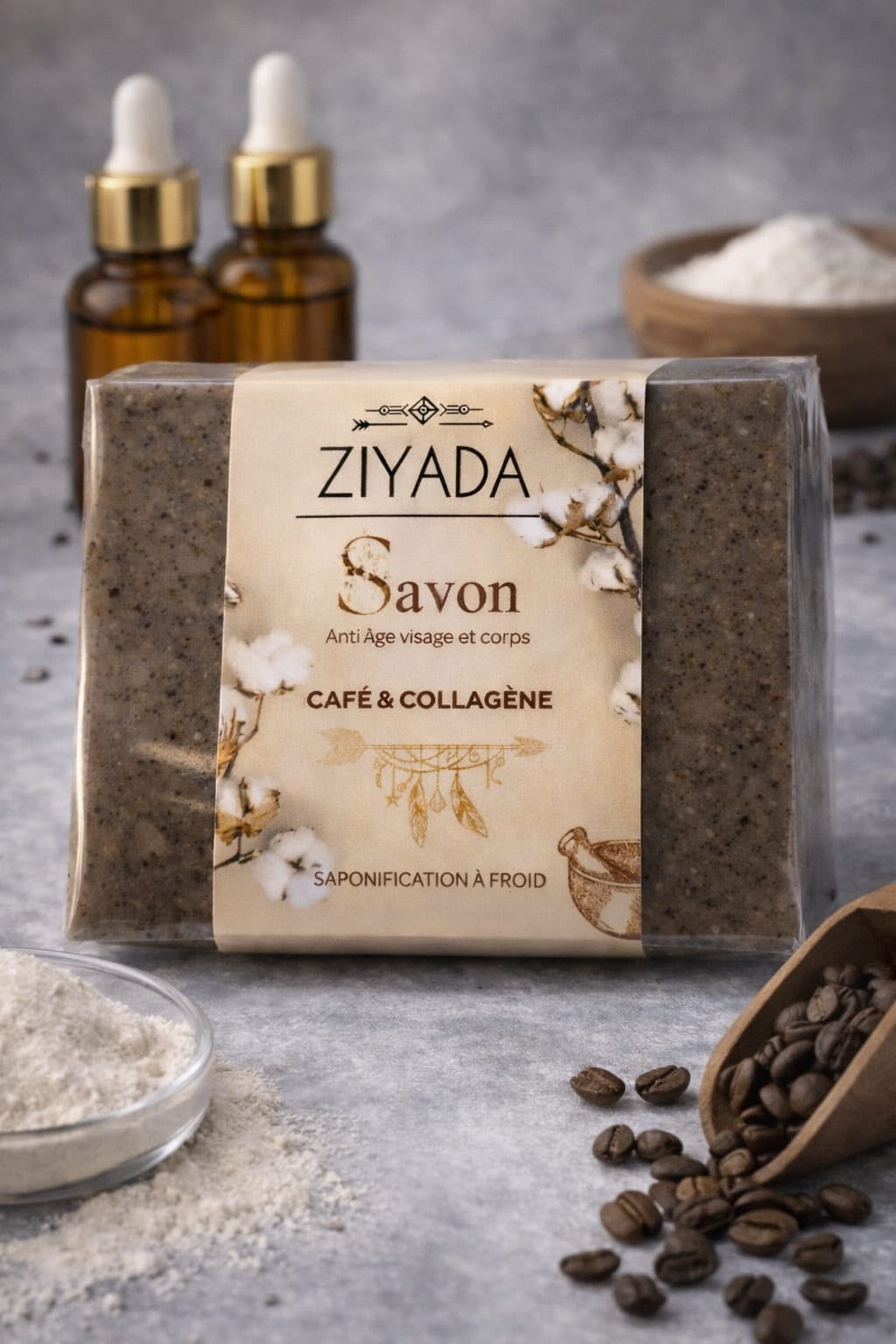 Savon Café & Collagène