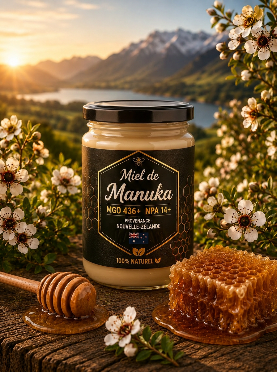 Miel de Manuka MGO 436+ NPA 14+